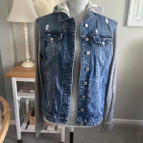 🍀 EXPRESS JEANS JACKET - Picture 1 of 6